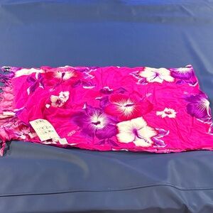 Floral Pink Scarf